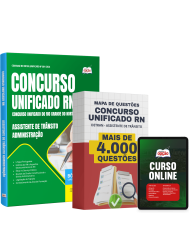 Capa Apostila Unificado RN 2026 - Assistente de Trânsito - Administração